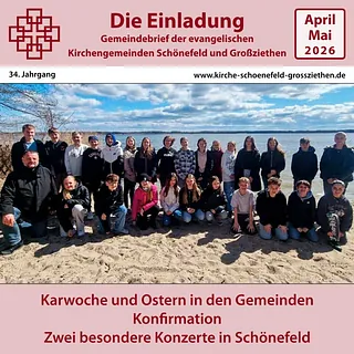 Titelblatt Gemeindebrief April / Mai 2026