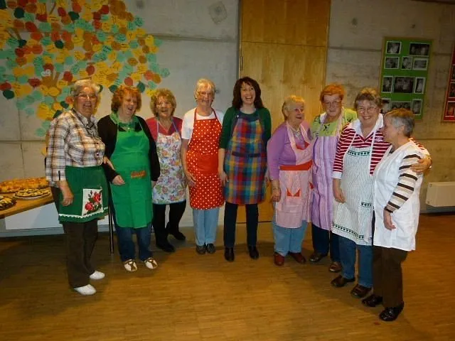 Gruppenfoto der ehemaligen Kochgruppe